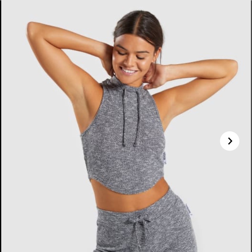 GYMSHARK SLOUNGE CROP TOP